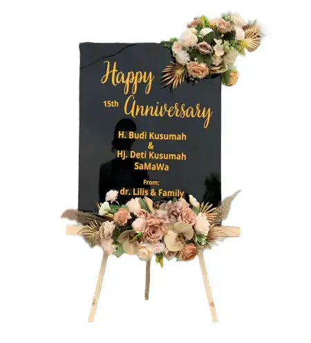 Papan Bunga Akrilik Cirebon